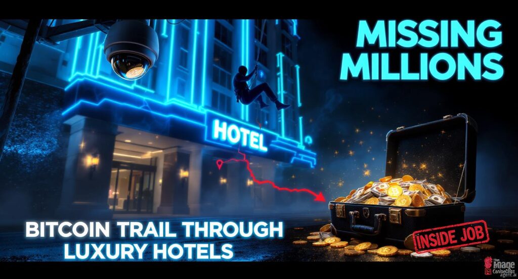 Inside the Million-Dollar Bitcoin Heist: Luxury Hotels, Hidden Cash, and the Mystery of Disappearing Crypto